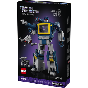 LEGO Icons Transformers: Soundwave 10358